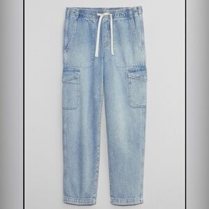 Gap Demin Easy Cargo Jeans Ankle Length Size S- 29 waist